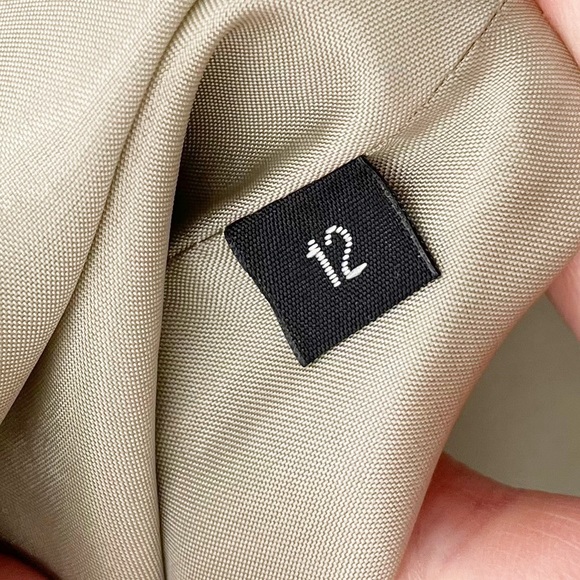 Doncaster Collection Women's Virgin Wool Tan Plaid Equestrian Style Jacket Sz 12 - Picture 8 of 13